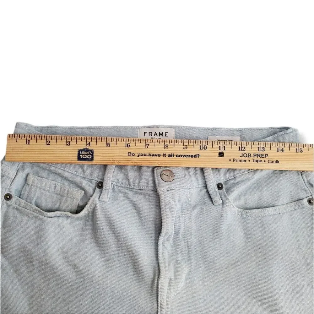 FRAME L Homme Finn Slim Fit Straight Leg Jean Comfort Stretch Men 30x32 USA Flaw